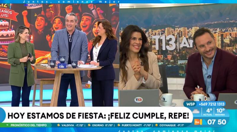 El primer regalo a Repe en su cumpleaños.