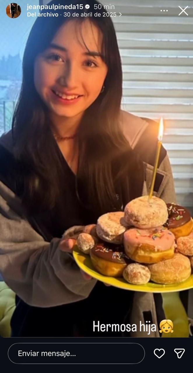 Hija mayor de Jean Paul Pineda - Instagram