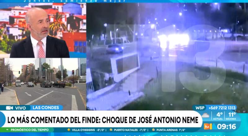 Los antecedentes del accidente que protagonizó José Antonio Neme.