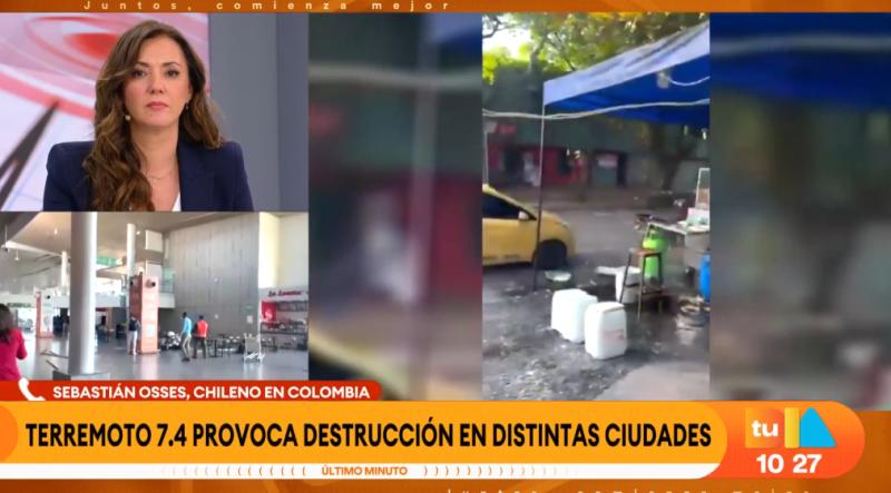 Terremoto en Colombia.