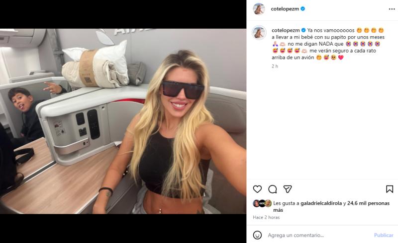 Coté López junto a Jesús | Instagram