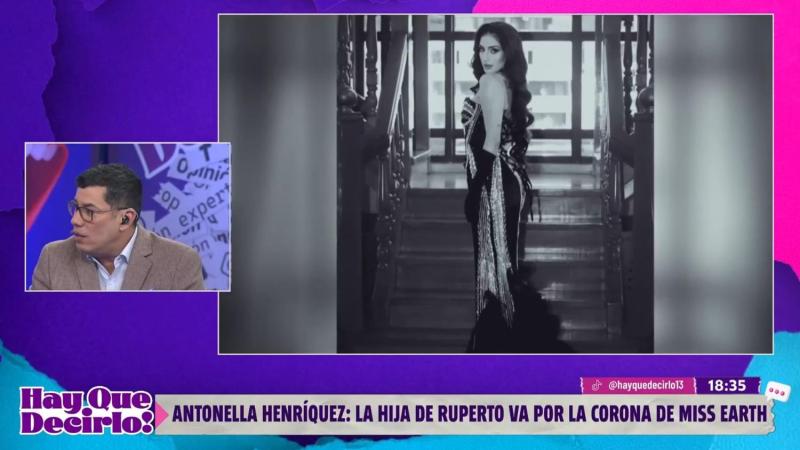 El Colombiano hablando de Antonella Henríquez en "¡Hay que decirlo!"