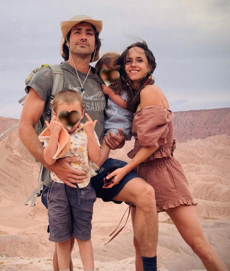 Juanita Ringeling y Matías Assler junto a sus hijos - Instagram - Instagram