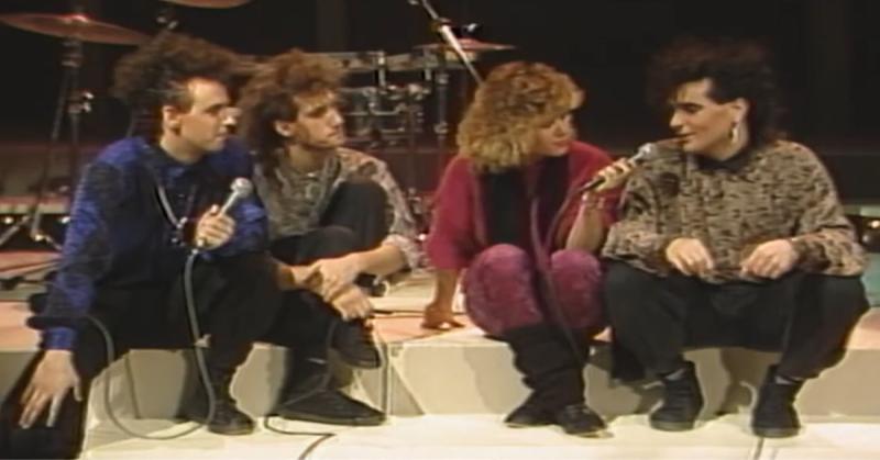 Los integrantes de Soda Stereo conversaron con Andrea Tessa en el año 1986