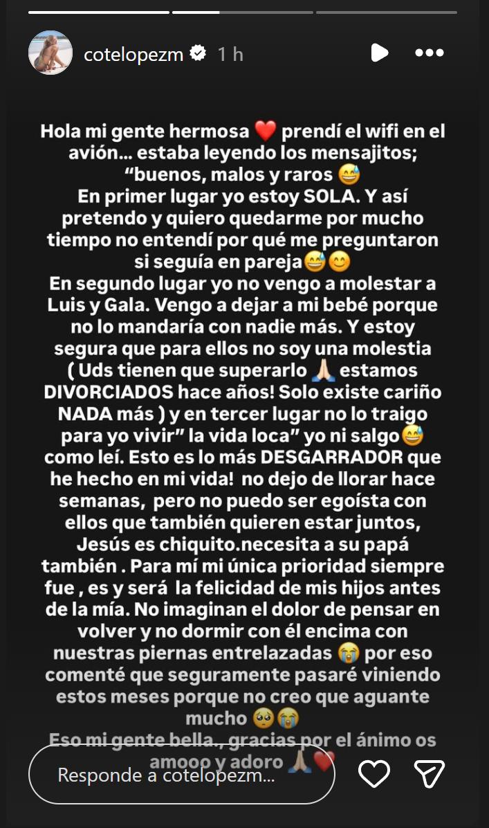 Coté López aborda nueva vida de su hijo en Qatar | Instagram