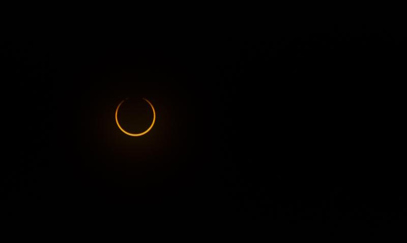 Eclipse solar anular - Agencia Uno