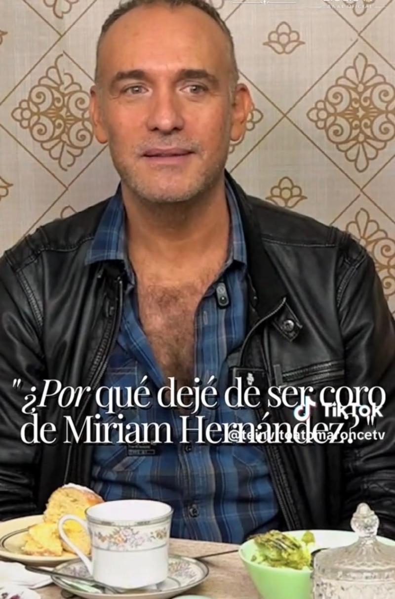 Giovanni Falchetti recordó su etapa de corista con Myriam Hernández - Instagram