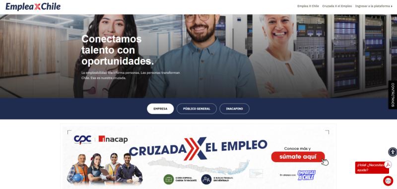 Lanzan Emplea X Chile: ofertas laborales.