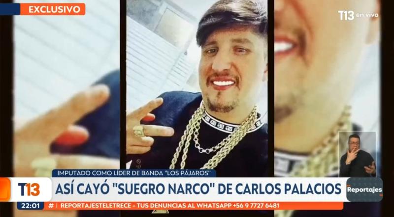 Así cayó el suegro de Carlos Palacios - Reportajes T13.