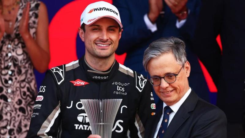 Mitch Evans, piloto del equipo aguar TCS Racing de la Fórmula E
