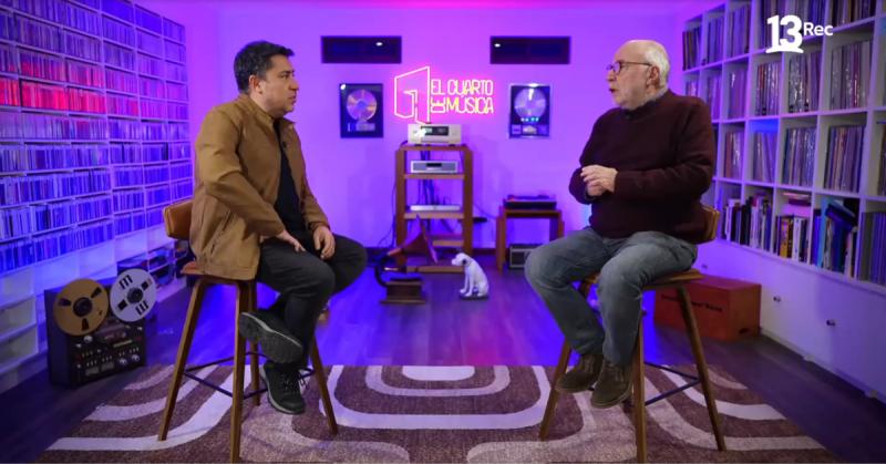 Eduardo Gatti recordó su historia musical en El Cuarto de Música