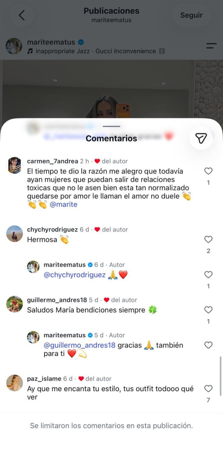 La decisión que tomó Marité Matus tras problema legal de Camilo Huerta | Instagram