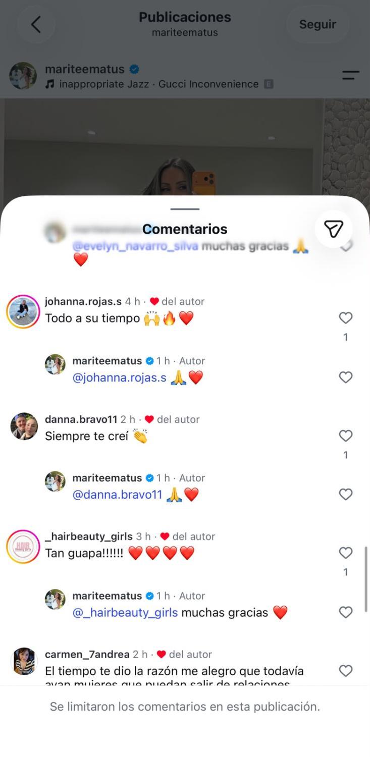 La decisión que tomó Marité Matus tras problema legal de Camilo Huerta | Instagram