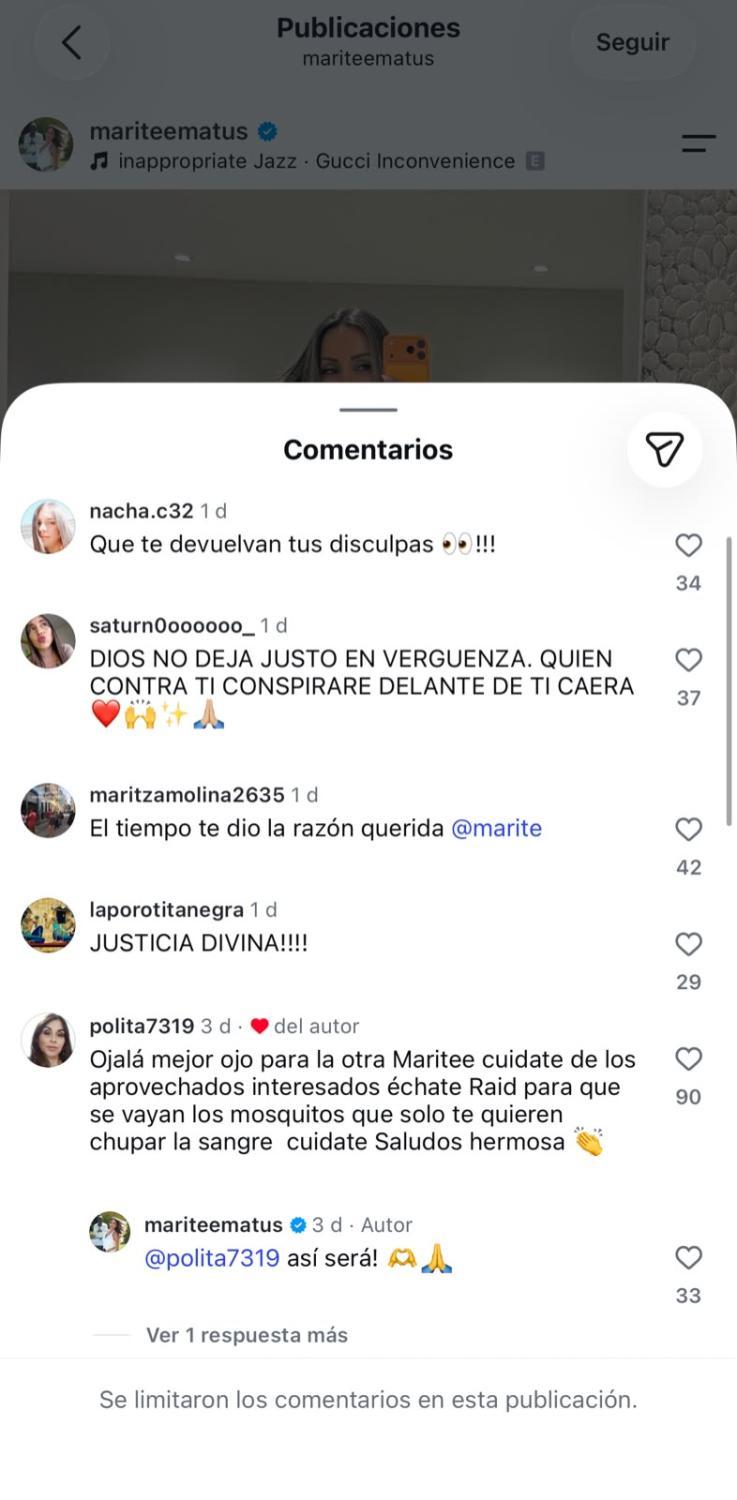 La decisión que tomó Marité Matus tras problema legal de Camilo Huerta | Instagram