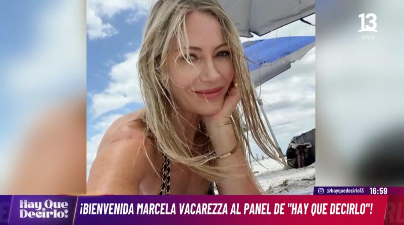 Marcela Vacarezza se integra a ¡Hay que decirlo!.