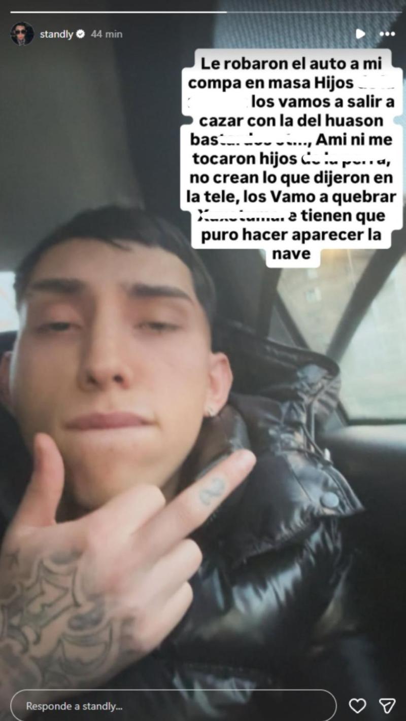 Standly aclara violento robo en Estación Central tras denuncia de encerrona | Instagram