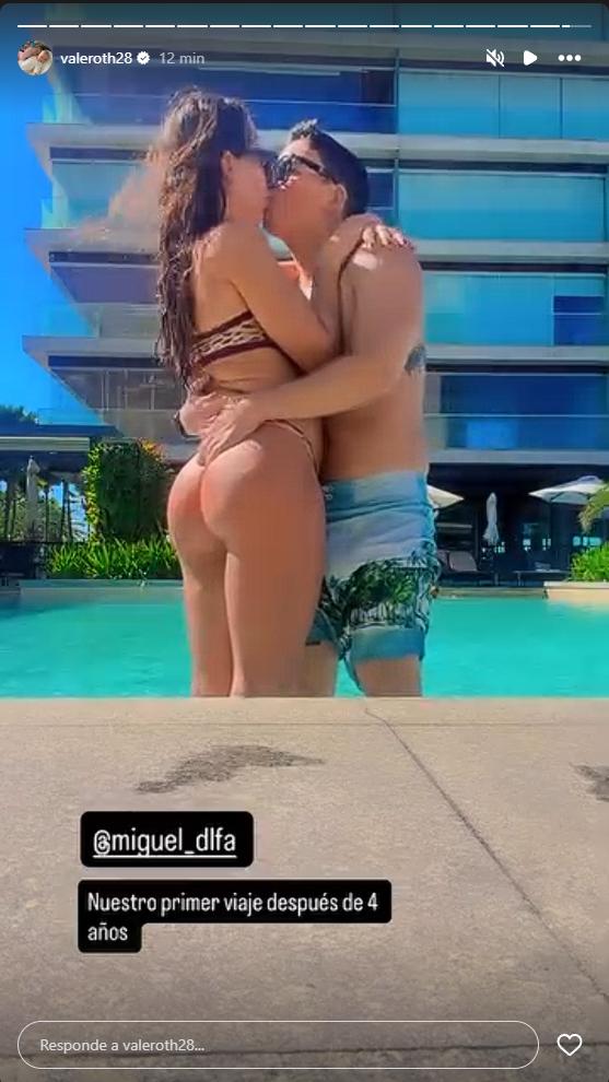 Vale Roth y Miguel de la Fuente | Instagram
