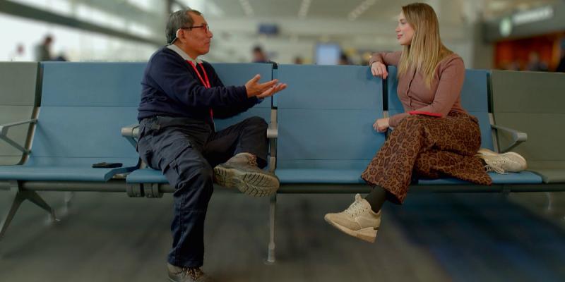 Frank Reyes y Pía Pérez / 13C