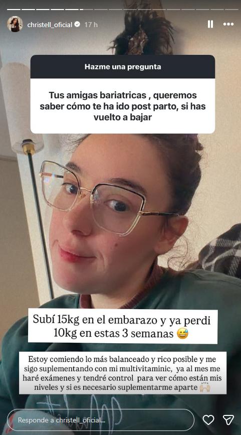 Christell Rodríguez revela cómo ha sido su postparto | Instagram