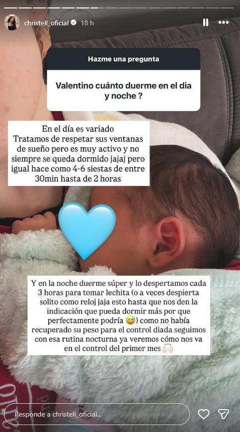 Christell Rodríguez y su hijo Valentino | Instagram