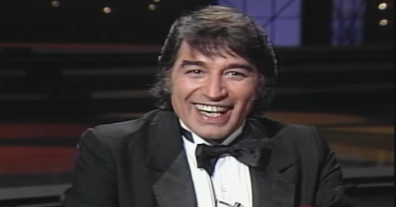 Sandro visitó el programa Una vez más en el año 1989