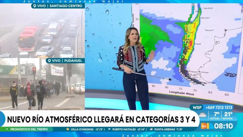 Michelle Adam en "Tu Día"