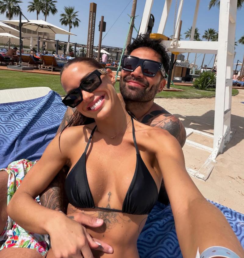 Luis Jiménez y Gala Cardirola durante sus vacaciones por España | Crédito: Instagram Luis Jiménez