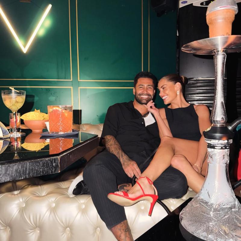 Gala y Luis en Qatar | Crédito: Instagram Luis Jiménez