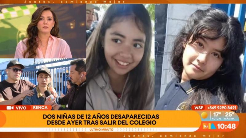 Menores desaparecidas en Renca