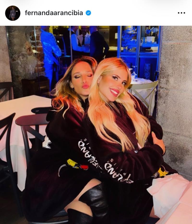 Fernanda Arancibia y Coté López - Instagram