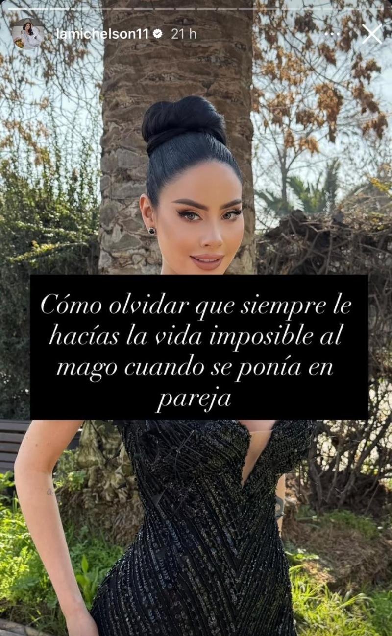 Instagram - Ignacia Michelson toma partido y apunta contra Coté López