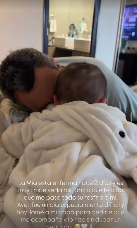 Instagram - Emilia Dides preocupa al revelar difícil momento de salud de su hija