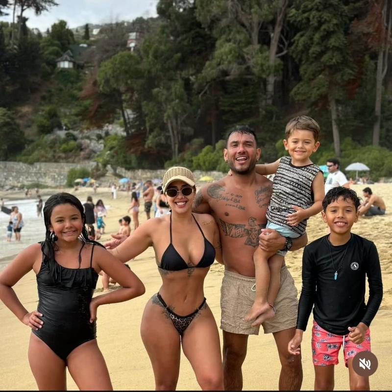 Iván Cabrera y Tiffany “Titi” Magrini | Crédito: Instagram Titi Magrini