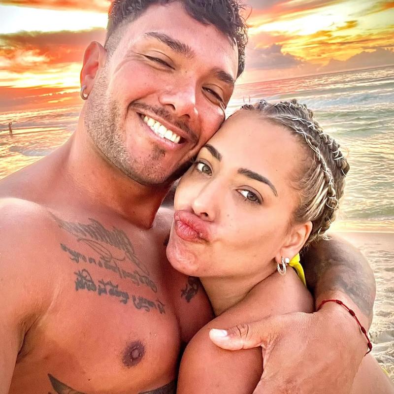 Iván Cabrera y Tiffany “Titi” Magrini | Crédito: Instagram Titi Magrini