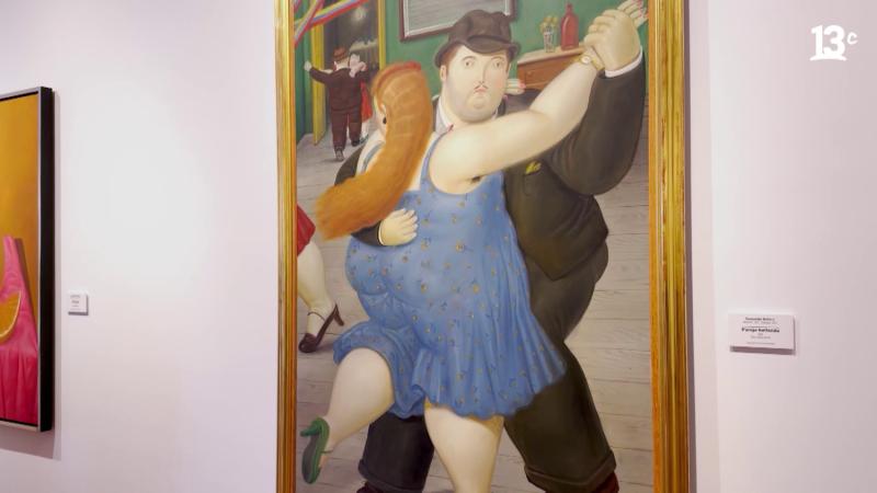 Una pareja bailando, una de las pinturas más famosas de Fernando Botero / 13C
