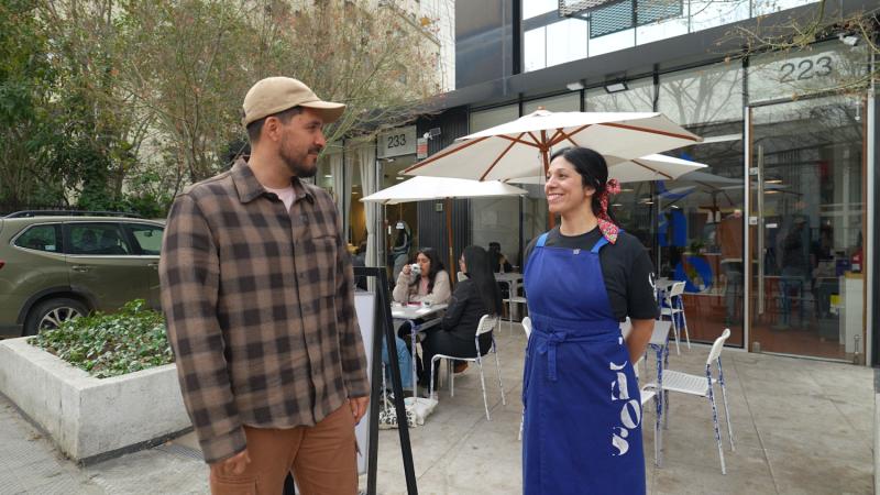 Eliseo Mella y Gabriella Lavín / 13C