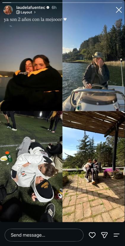 Laura de la Fuente celebra un nuevo aniversario junto a su novia | Crédito: Instagram Laura de la Fuente