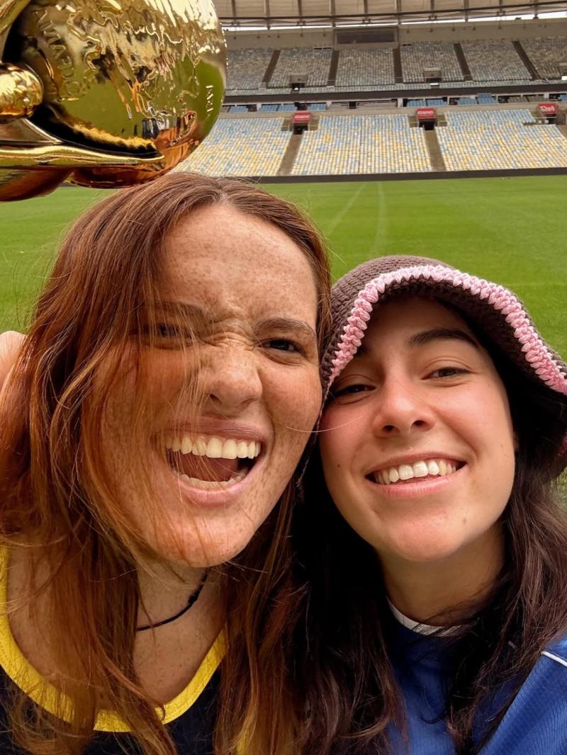 Laura y Paulina | Crédito: Instagram Laura de la Fuente