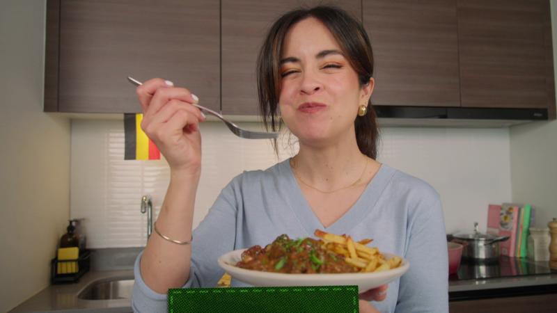 Lorena Salinas prepara carbonnade flamande / 13C