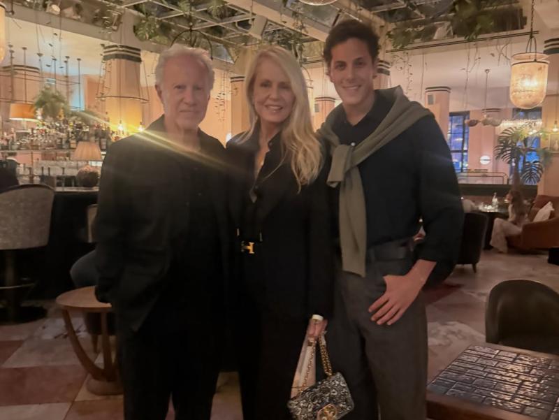 Máximo Bolocco junto a su madre Cecilia Bolocco y Pepo Daire | Crédito: Instagram Máximo Bolocco