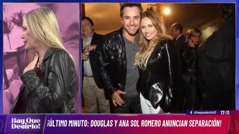 Marcela Vacarezza hablando del tema de Douglas y Ana Sol Romero