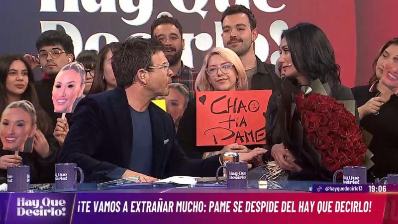 Así fue la despedida de Pamela Díaz en ¡Hay que decirlo!