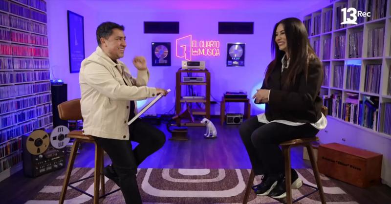 Myriam Hernández recordó sus inicios en la música en El Cuarto de Música