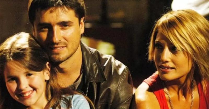 Alicia, Ricky y Catrala en lanzamiento de Papi Ricky (2007) / Canal 13