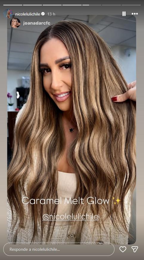 Nicole Moreno se despide de su clásico rubio y muestra cambio de look | Crédito: Instagram Nicole Moreno