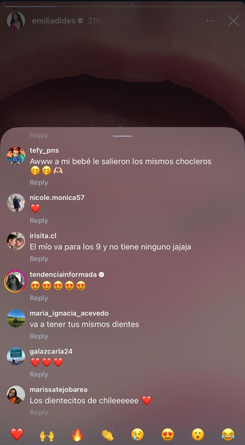 Reacciones a la publicación | Crédito: Emilia Dides
