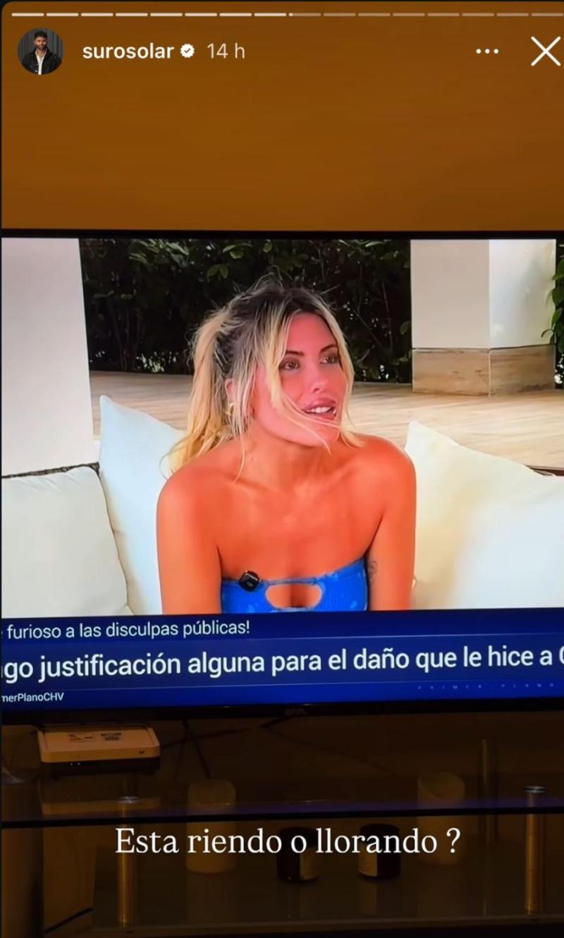 Instagam - Suro Solar arremete contra Coté López tras su entrevista