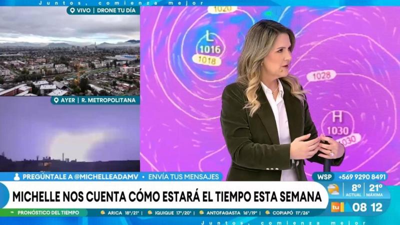 El pronóstico de Michelle Adam en "Tu Día"