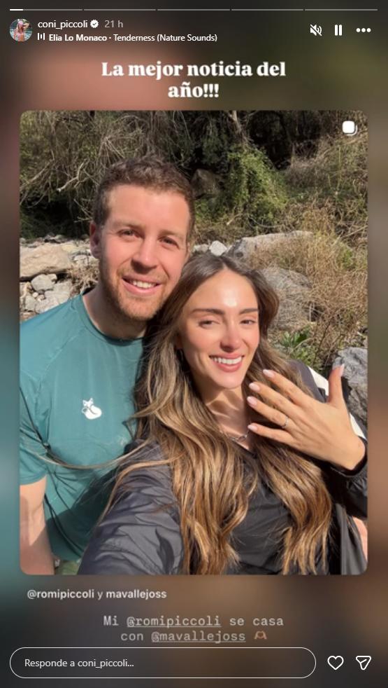 Coni Piccoli celebró el compromiso de su hermana | Crédito: Coni Piccoli