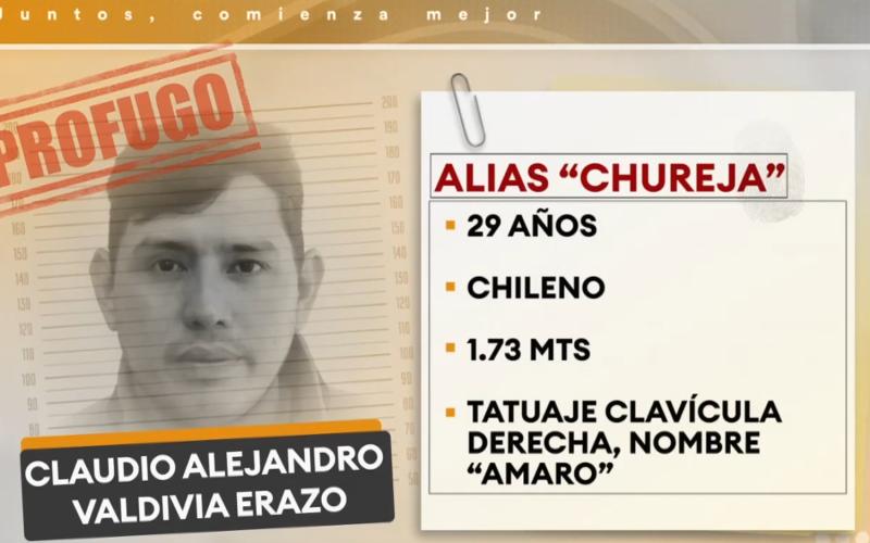 Uno de los prófugos por crimen de carabinero
